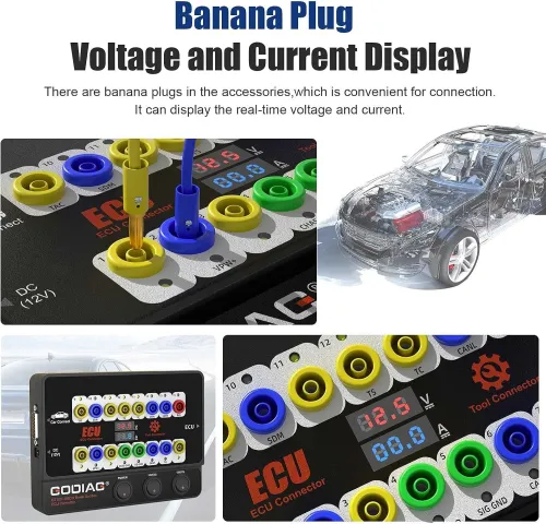 Godiag GT100+ détecteur avancé de protocoles OBD et CAN tests calculateur et diagnostics automobiles