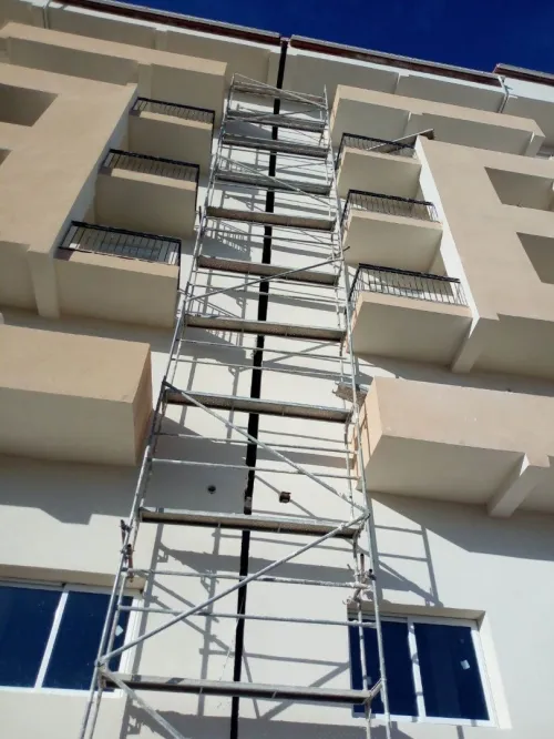 Monocouche facades 