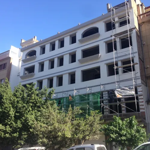 Monocouche facades 