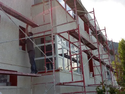 Monocouche facades 