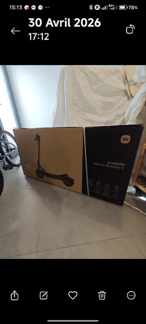 Trottinette scooter Xiaomi 6 2026