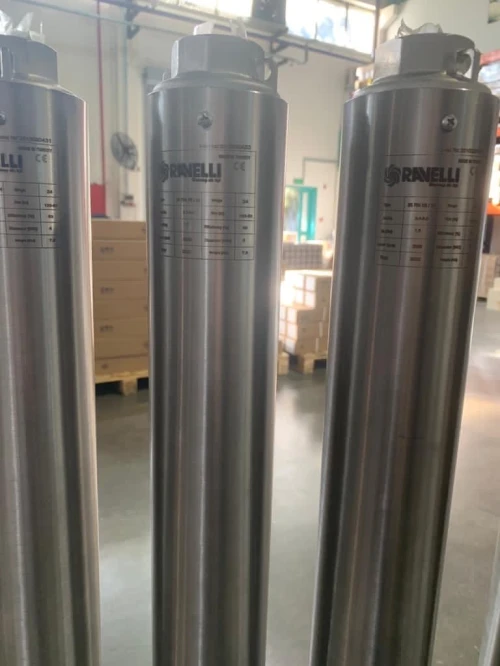  Tube UPVC forage Colonne montante Acier Inox Bride Pompe