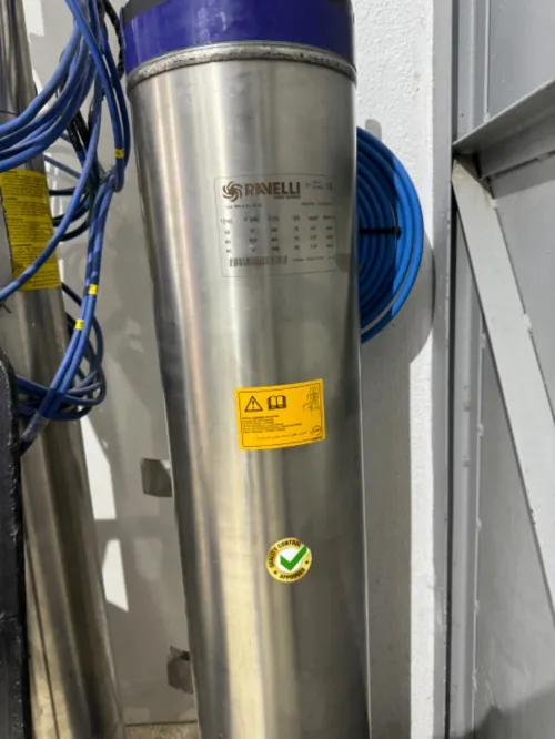 Station incendie avec motopompe diesel et kit de protection contre les incendies