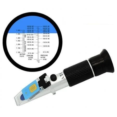 REFRACTOMETRE DE BRIX - SALINITE - GLYCOLE 