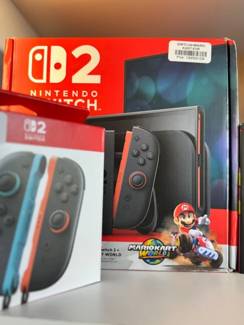 Nintendo switch 2 Mariokart européenne Disponible  Magasin ORAN GAME DZ HAI ESSALAM ORAN EN FACE CAFÉ ISTANBUL