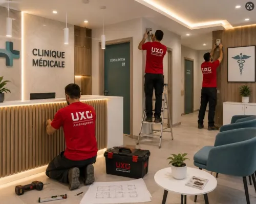 Aménagement de cliniques et cabinets médicaux