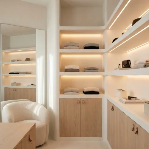 Dressing sur mesure en placoplâtre BA13