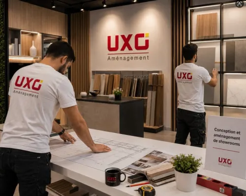 Conception et aménagement de showrooms