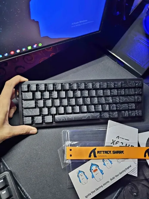 Attack Shark X68 He (Black Contours)
