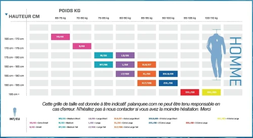 Combinaison de Plongée Sous Marine + Cagoule a Plastron Scubapro