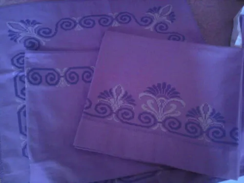 Drap de point de croix