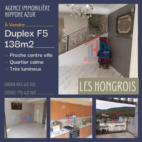 Vente Appartement Duplex F5 Annaba Annaba
