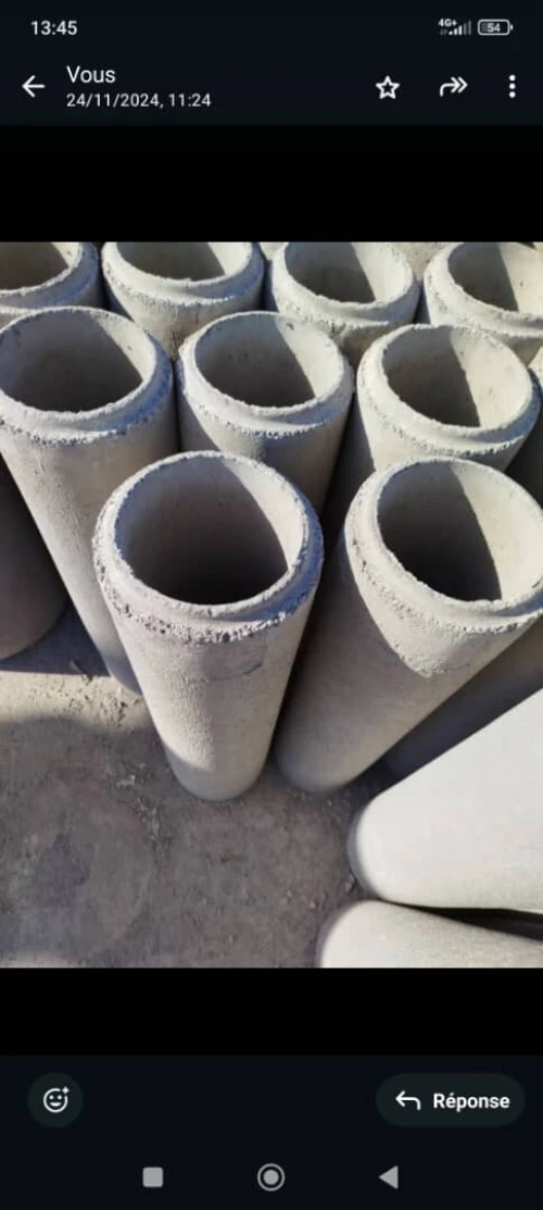 Regard en beton Caniveaux en fonte buse et avaloire et buse pour puits en béton arme  كانيفنت، غرفة فحص، فوهة، ومصرف