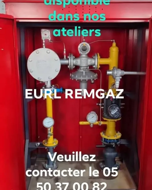 #poste de détente GAZ type chaufferie 