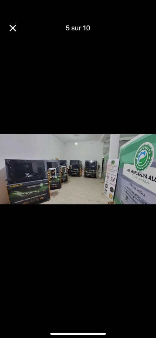 Machine de nettoyage des  catalyseurs
