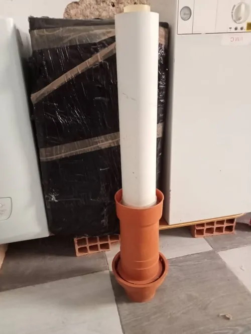 Tuyau de conduite chaudière