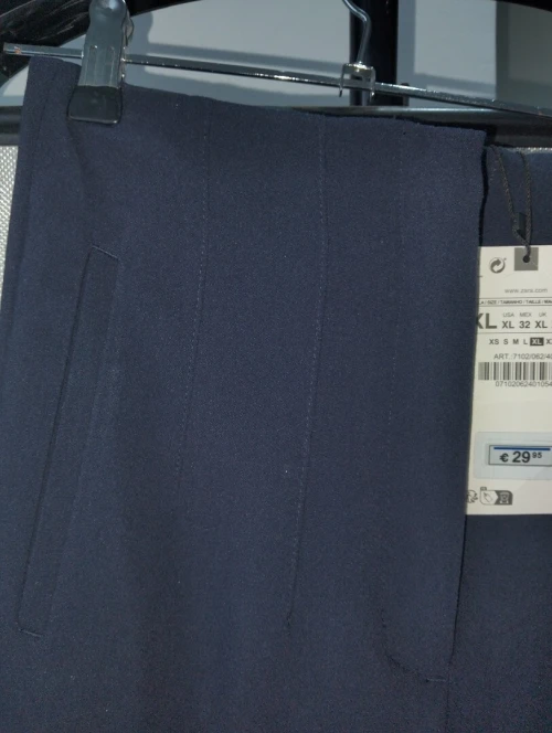 Pantalon zara Bleu nuit