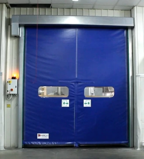 Porte rapide industriel 