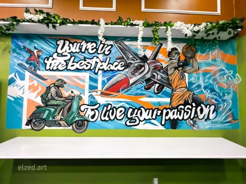 Décoration Murale Fresque, & Calligraphie Artistique