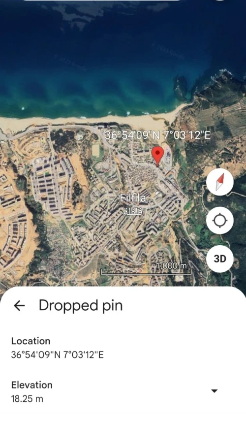 Location Appartement Niveau de villa Studio Skikda Filfla