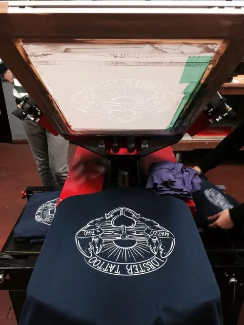 sérigraphie sur sac / textile / coffrets ... 