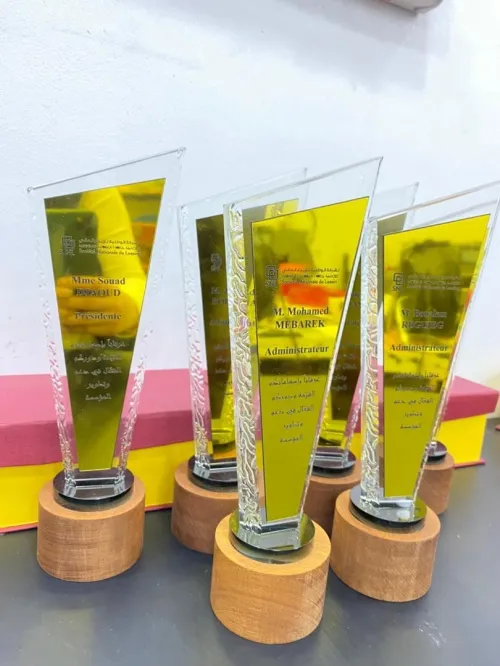 Trophée en Cristal