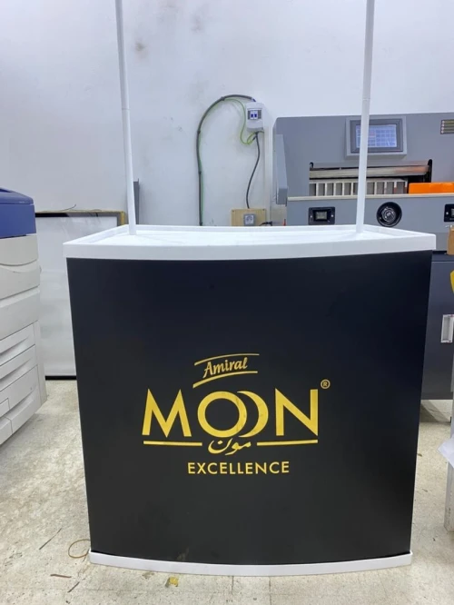Desk Publicitaire & comptoir d'Accueil Personnalisé