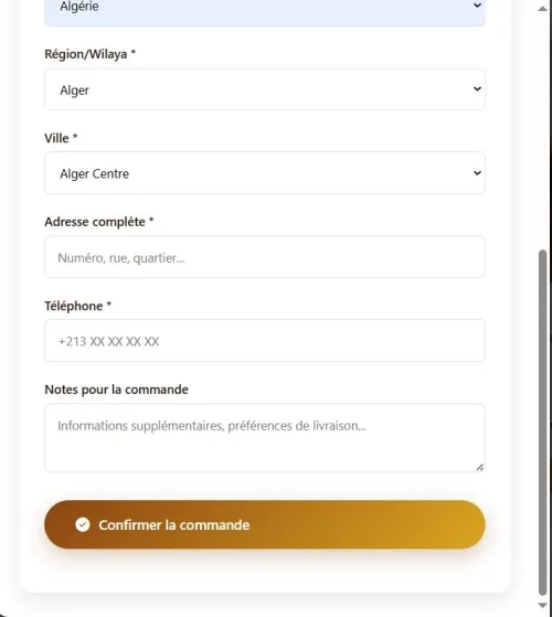 Site web e-commerce 