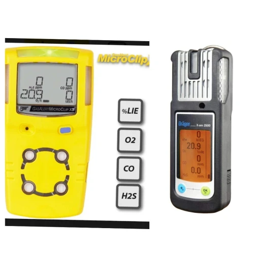 Détecteur de gaz Dräger et Honeywell