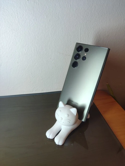 Support téléphone chat  Support bureau mignon et pratique pleusieur coleur disponible