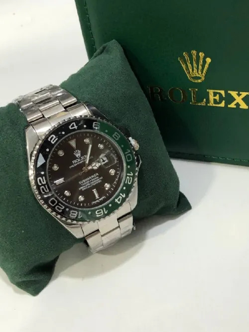 Montre rolex bracelet métallique 
