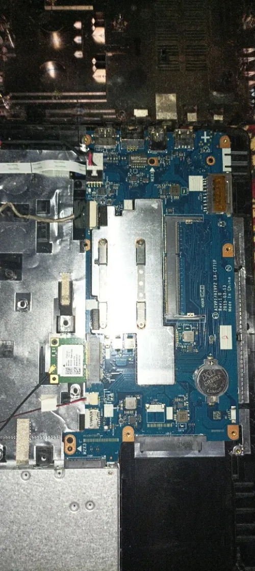 Carte mère laptop e afficheur e carcass