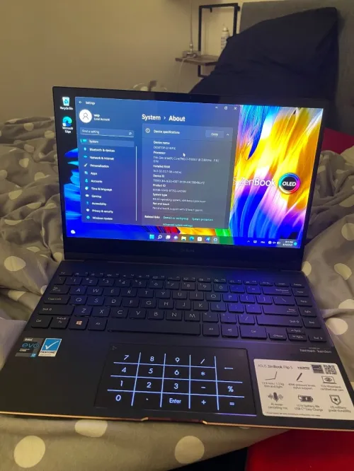 portable ASUS Zenbook 14 OLED UX3402 tactile i5 1.7GHz 256SSD 8 go ram 