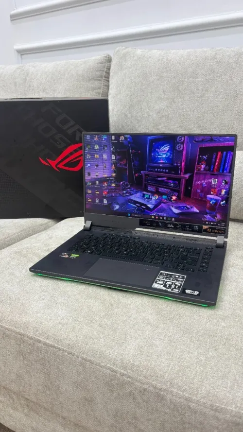 ASUS ROG STRIX G15 GPU 3070 CPU R7 5800H RAM 16 GB 512 SSD NVME