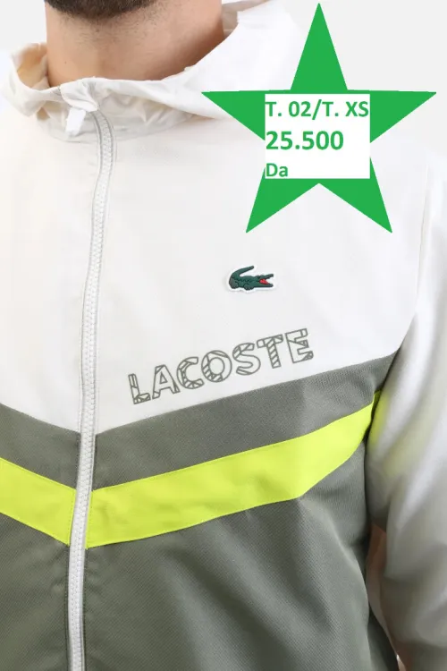 25.000 Da /ORIGINAL LACOSTE PARIS / Gros et Detail /Ensemble 2025-24/
