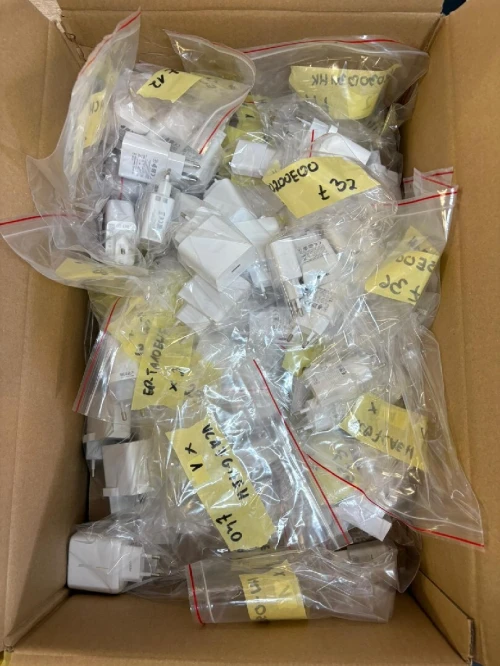 Lot des chargeurs Samsung Huawei Xiaomi appel original 