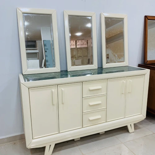 Bahut 180 cm en bois hêtre