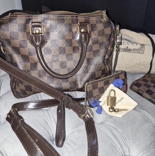 Sac Louis vuitton authentique 25 Damier
