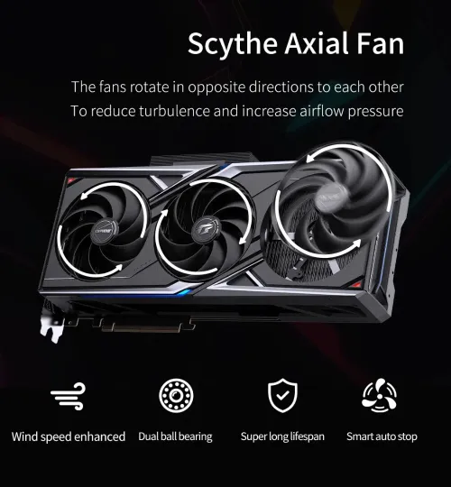 RTX 5070TI 16GB GDDR7 COLORFUL FROM VULCAN HIGH END BRAND GPU