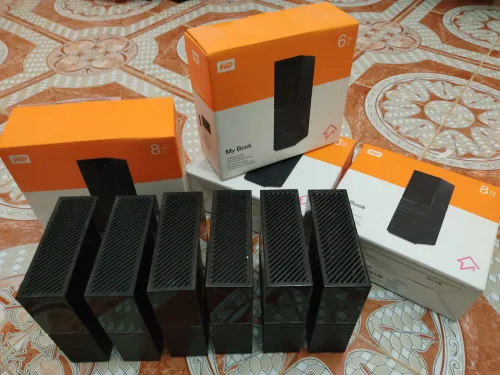 DISQUE DUR EXTERNE WD MY BOOK 8TB et 6TB