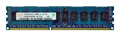 ram Ecc 4gb ddr3 ecc pc3-10600R pour station et serveur
