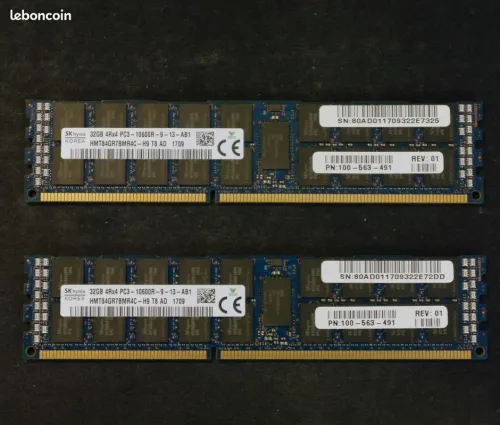 Ram 32GB DDR3 ECC