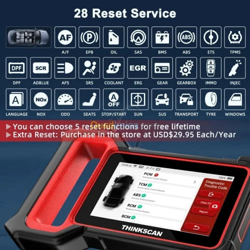 Scanner auto professionnel