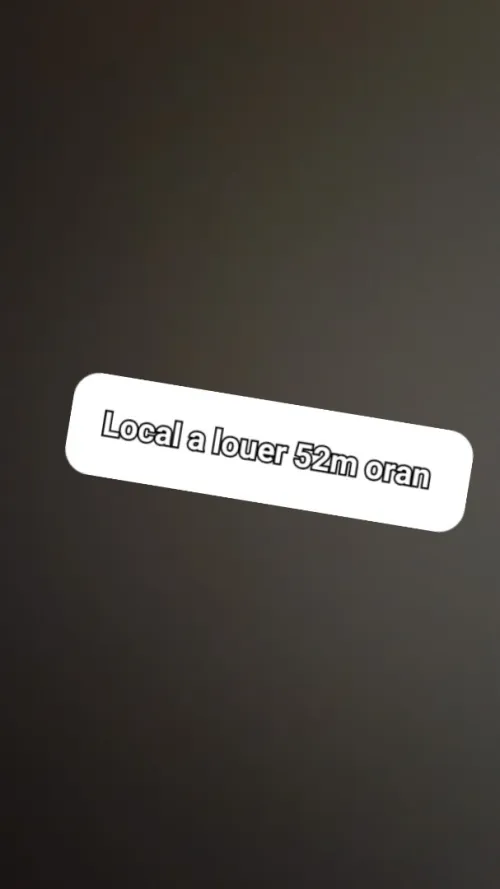Location Local Oran Bir el djir