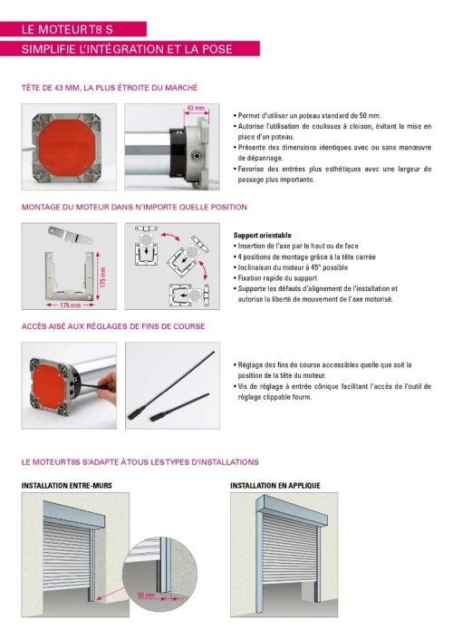 automatisme moteur tubulaire