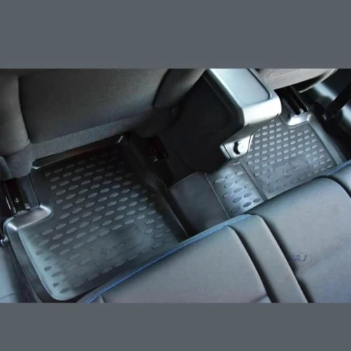 Tapis de Sol Interieur 3D Caoutchouc + Coffre + Tableau de Bord