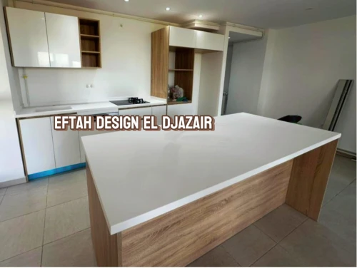 Plan de travail cuisine en Corian