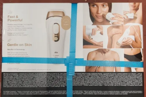 Épilateur lumière pulsée braun pro 5 