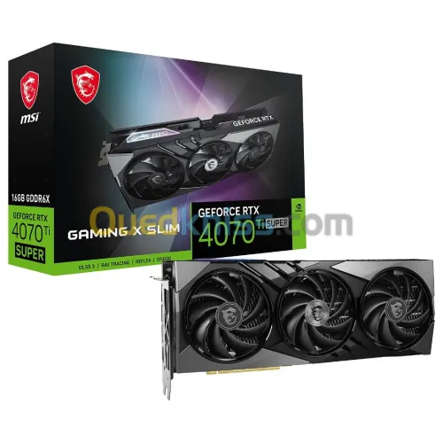 RTX 4070 TI SUPER 16G GAMING X SLIM GDDR6X