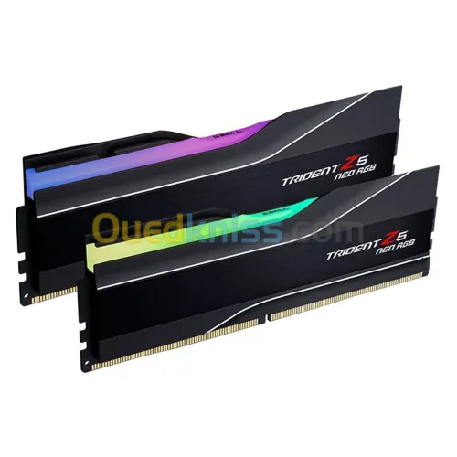 RAM 64 Go  2x 32 Go DDR5 6000 MHz CL30 AMD EXPO G Skill Trident Z5 Neo RGB Series